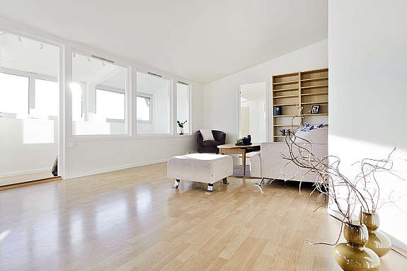 Leiligheten fremstår som meget lys og delikat. Galleribilde