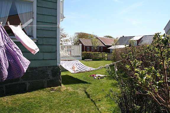 trivelig hage Galleribilde