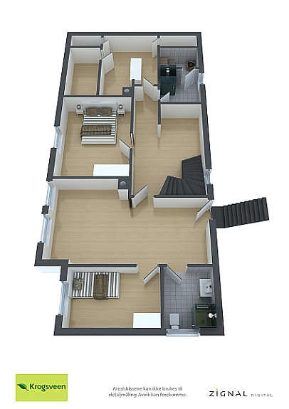 Plantegning underetasje Galleribilde