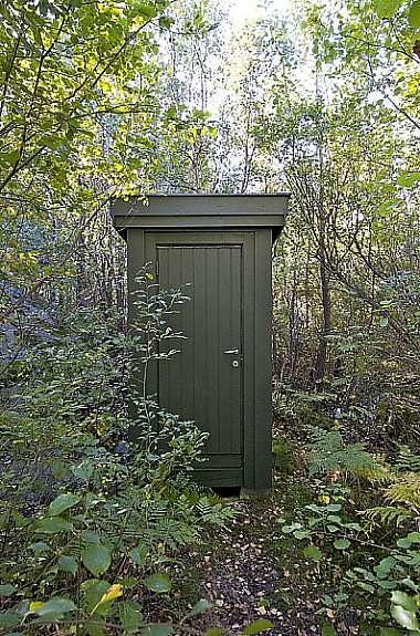 Frittliggende utedo Galleribilde