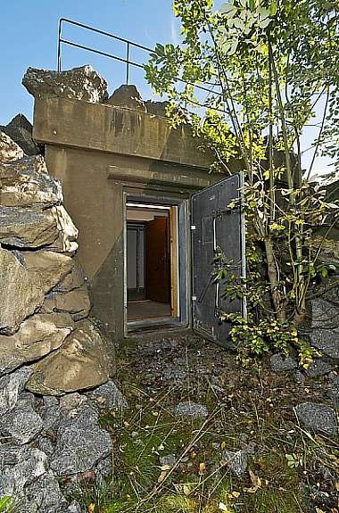 Aggregatrom - inngang Galleribilde