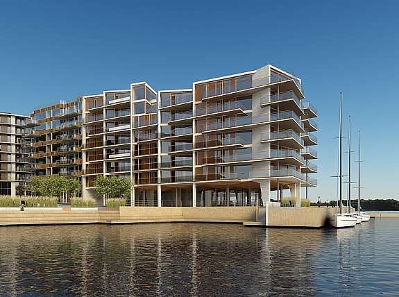 Kavringen Brygge kommer til å få en majestetisk beliggenhet - ytterst på Tjuvholmen. Galleribilde