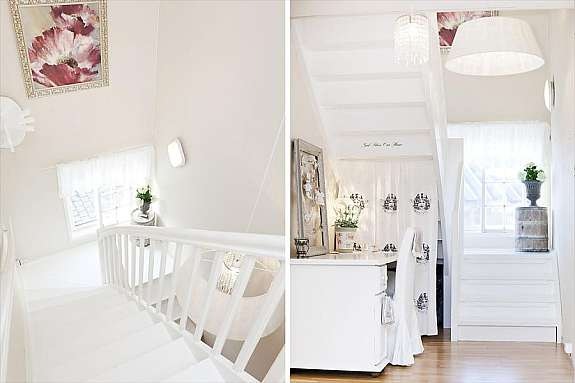 Detaljbilde fra trapperom og entré. Galleribilde