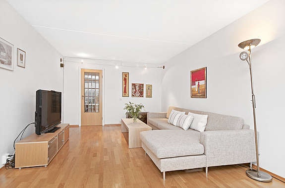 Stor og lys stue Galleribilde