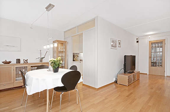 Stor og lys stue Galleribilde