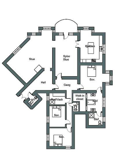 Planskisse BA51B Galleribilde