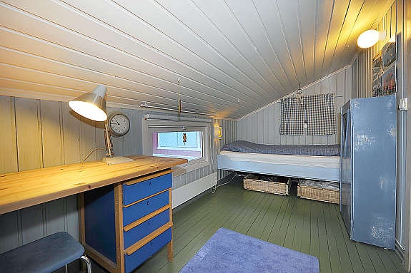 Soverom hvitt hus Galleribilde