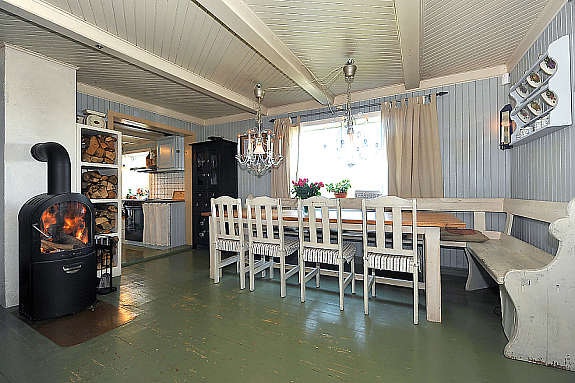 Spisestue hvitt hus Galleribilde