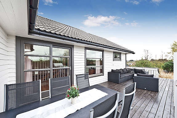 Eiendommen har svært gode solforhold. Galleribilde