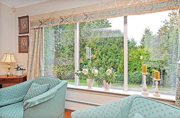 Panoramavinduer mot stuen Galleribilde