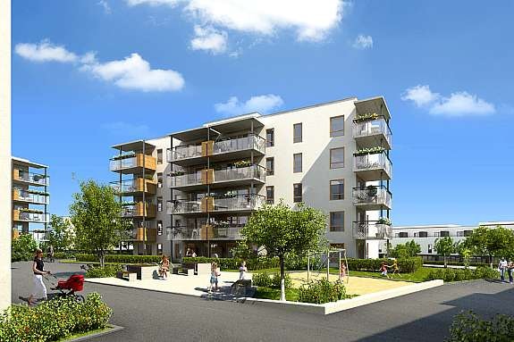 3 D-illustrasjon fra prosjektet. Galleribilde