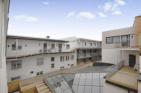 Bakgårdsmiljø Galleribilde