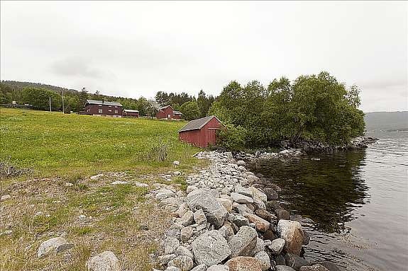 Strandlinje og naust Galleribilde