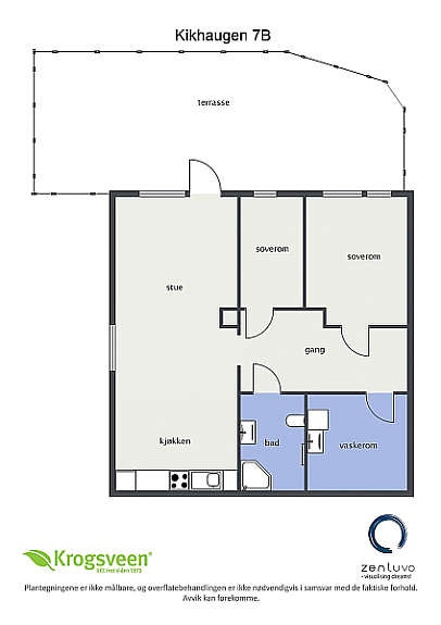 2D Plantegning Galleribilde