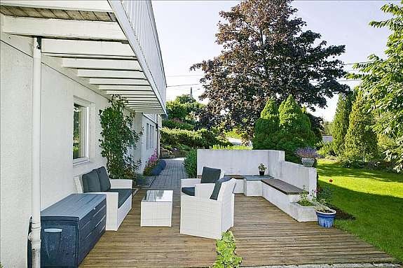 Terasse forran Galleribilde