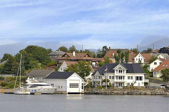 Fasade fra sjøsiden Galleribilde