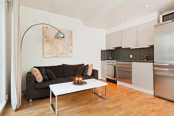 Stue/kjøkken Galleribilde