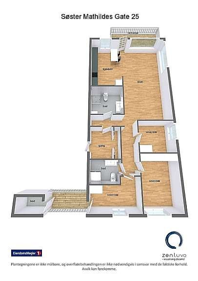 Planskisse Galleribilde