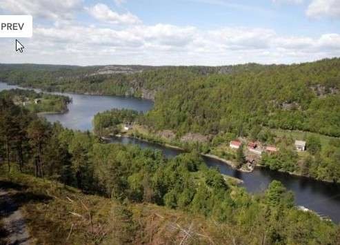 Flyphoto Tomt 40 rett ned til vestre. Galleribilde