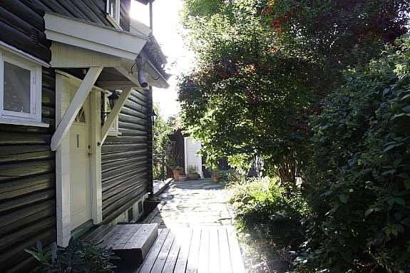 Privatbilde fasade inngangsparti Galleribilde