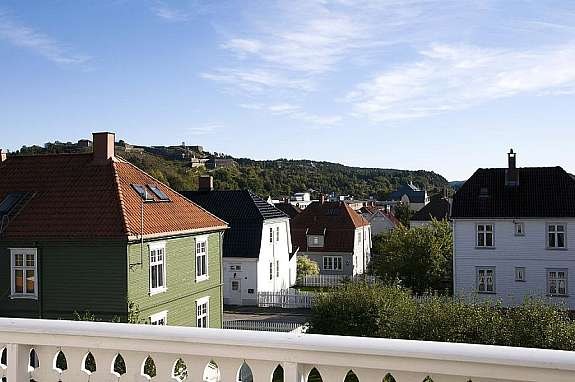 utsikt mot Festningen Galleribilde