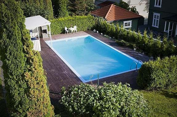 basseng, hage Galleribilde