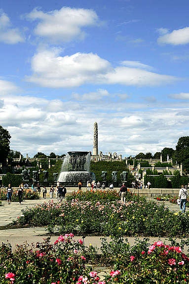 Gangavstand til Frognerparken Galleribilde