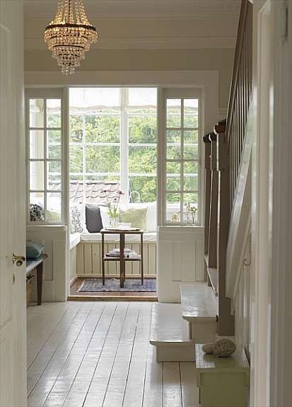 Fra hall mot vinterhaveH Galleribilde