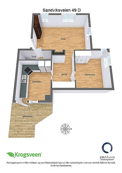 3D-letterhead-Sandviksveien 49 D Galleribilde