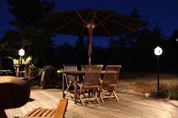 Veranda kveld Galleribilde