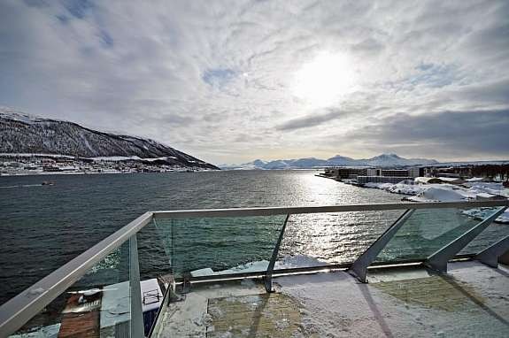 Utsikt fra veranda Galleribilde