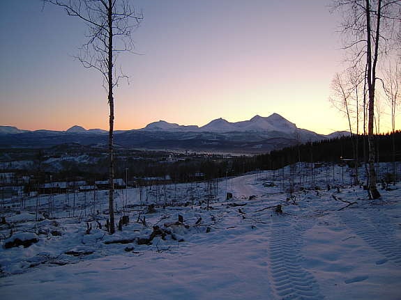 Utsikt til Istindan Galleribilde