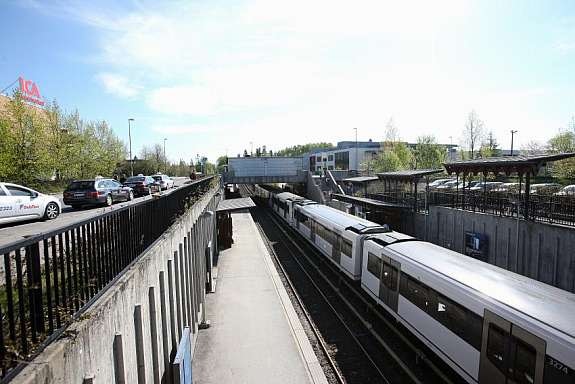 Din lokale t-banestasjon Galleribilde