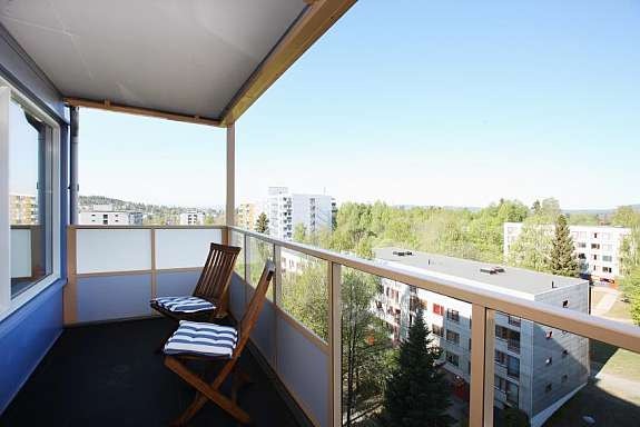 Fra balkongen Galleribilde