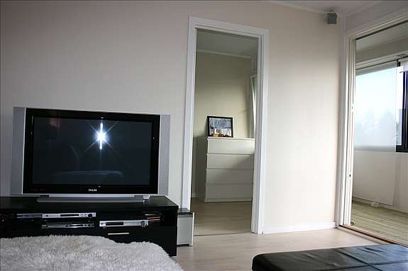 Stue, mot soverom Galleribilde