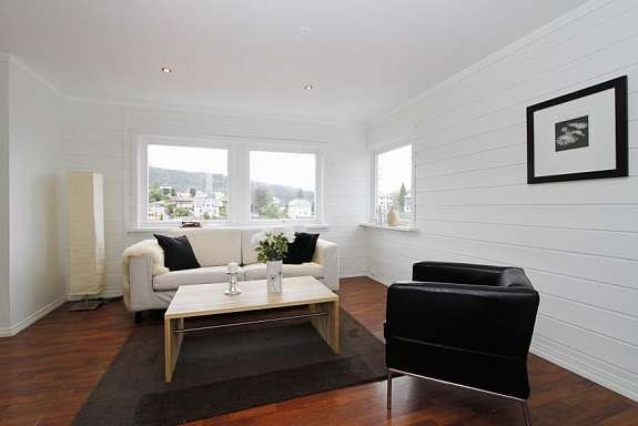 Lys og trivlig stue Galleribilde