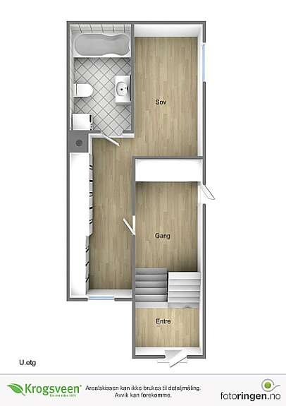 Plantegning 3D Galleribilde