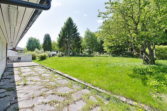 Boligens vestvente side. Galleribilde