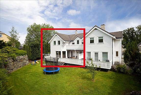 fadade men innramming Galleribilde