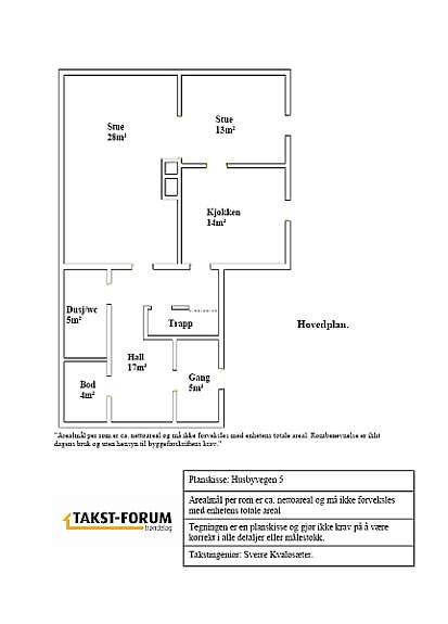 Plantegning hovedplan Galleribilde