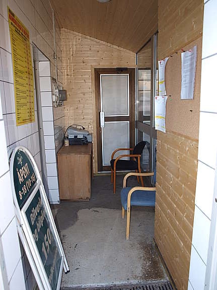 Kasse / Venterom Galleribilde