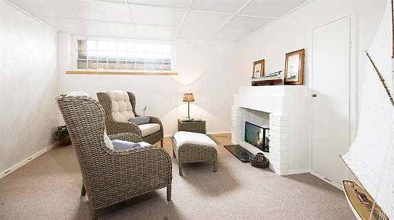 Kosestue med peis eller alternativt soverom Galleribilde