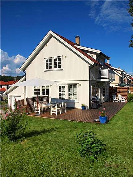 Pent opparbeidet usjernert hage Galleribilde