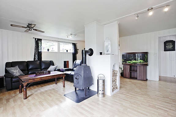 Jøtul 1 vedovn i stuen Galleribilde