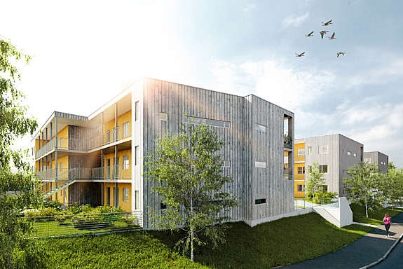 Fasade hus 1 Galleribilde