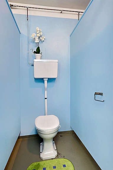 Det er tilrettelagt for å innstallere komplett bad i leiligheten. Galleribilde