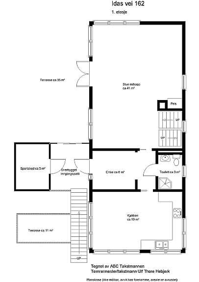 Idas vei 162_1. etg. 74 m2 BRA Galleribilde