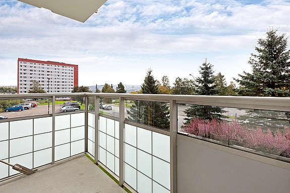 Utsikt mot Bjerke Travbane. Galleribilde