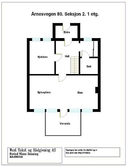 plan 1 etasje Galleribilde