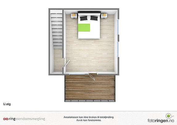 Plantegning underetasje Galleribilde